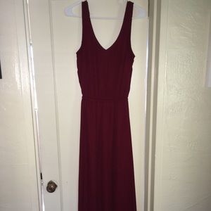 Show me your mumu wine color bridesmaid dress